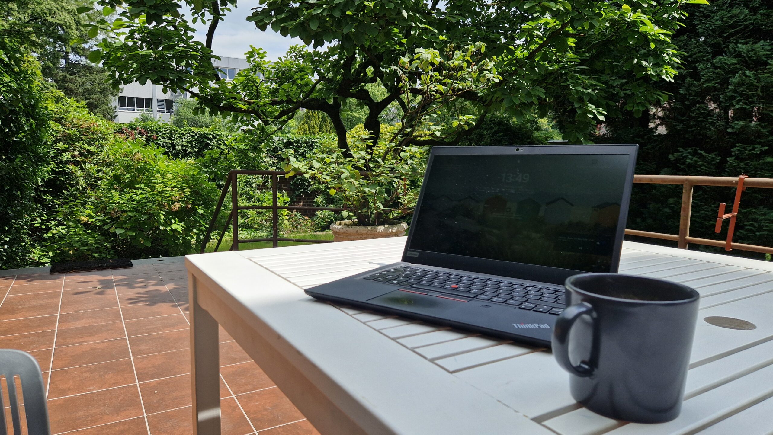 Gartennutzung zum Arbeiten - Coworking mit Außenbereich in Krefeld